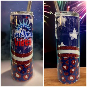 American Vibes 20 oz Patriotic Tumbler