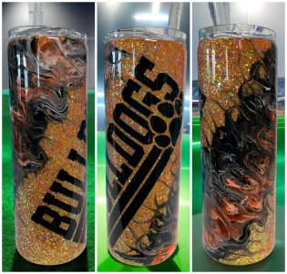 Bulldogs 20 oz Tumbler