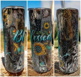 Southern Blessed Mom 20 oz Tumbler