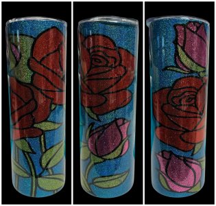 Bouquet of Roses 20 oz Tumbler