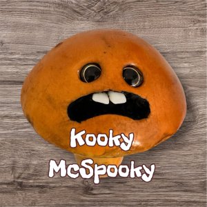 Mushroom with a Face, Halloween, fungus, shroom, vegan, Italian, chef gift, gardener gift, funny, creepy, spooky, teeth, gag gift, one of a kind, vegetable, anthropomorphic, kitchen decor, mushroom, shroom, fungus,