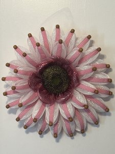 Beautiful Daisy petal wreath