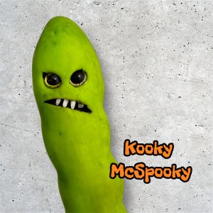 Green Bean with a Face, Halloween, string bean, lima bean, edamame, vegan gift, gardener gift, funny, creepy, spooky, teeth, gag gift, one of a kind, vegetable, anthropomorphic, kitchen decor