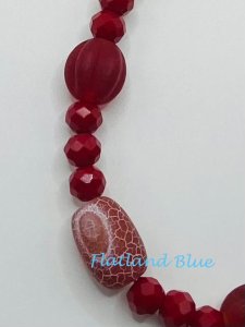 Snakeskin Agate necklace