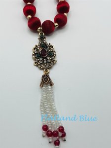 Silk Bead necklace