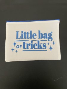 Little bag of tricks make up bag/ M14