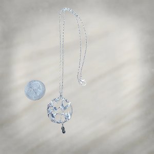 Silver Bird Pendant Necklace