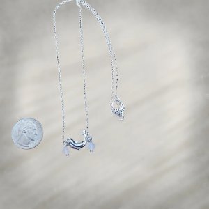 Silver Dolphin Charm Necklace