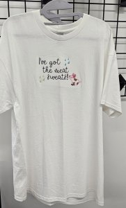 Embroidered Meat Sweats Shirt - Size L, XL, XXL