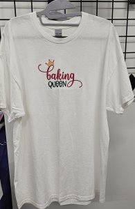 Baking Queen Shirt - Size XL