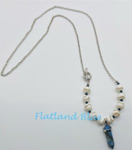 Stone & Lapis Lazuli necklace