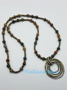 Picasso Jasper necklace