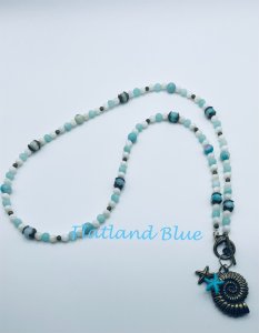 Beachy Agate necklace