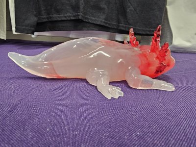 Epoxy Resin Angus the Axolotl