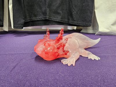 Epoxy Resin Angus the Axolotl