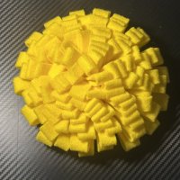 Fringe yellow 4 inch