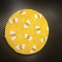 Fabric bees 5 inch