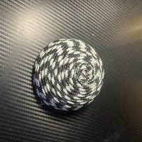 Decorative rope black/white 4 inch