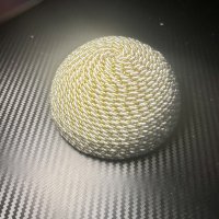 Decorative rope gold/white 4 inch