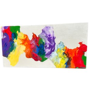Brilliant Abstract Fluid Art Painting