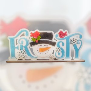Snowman Frosty Shelf Sitter