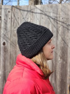 Cabled Wool Hat
