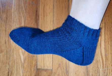 Hand Knit Wool Ankle Socks