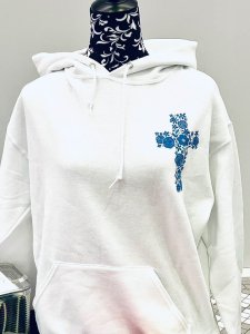 Cross Hoodie Medium