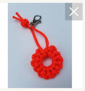 550 Paracord Necklace Ashoka Chokra Knot