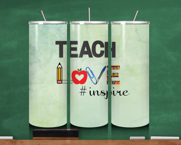 Teach Love Inspire 20oz Tumbler