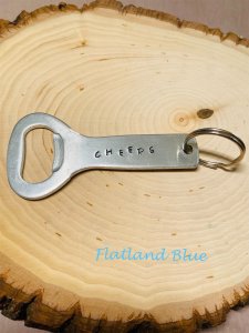 “Cheers” bottle opener/keychain #BT2