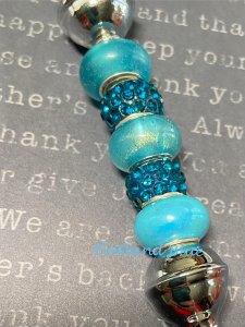 Beaded letter opener #LP9