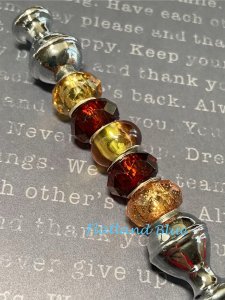 Beaded letter opener #LP6