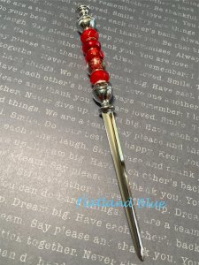 Beaded letter opener #LP5