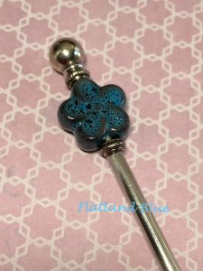 Beaded meat/pickle fork #PF2