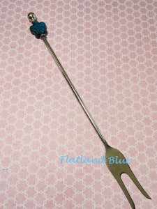Beaded meat/pickle fork #PF2
