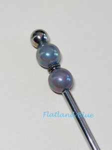 Beaded meat/pickle fork #PF3