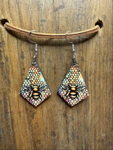 Bumble Bee Earrings