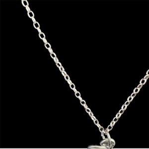 Anddized Aluminum Abstract Statement Necklace