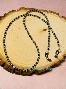 Black & white eyewear lanyard #EN2