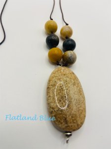 Jasper necklace #N23