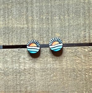 BOHO Sunrise Stud Earrings