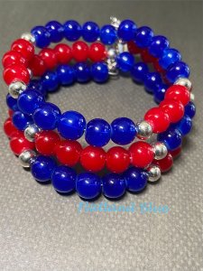 Football wrap bracelet #WB7