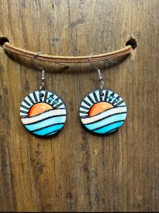 Mini Boho Sunrise Earrings