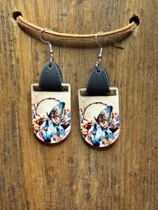 Dream Catcher Butterfly Earrings
