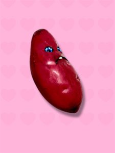 Sweet Potato with a face, vegetable, fruit, anthropomorphic, gag gift, cook, chef, gardener, vegan gift, funny, creepy, spooky