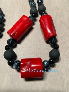 Bamboo Coral necklace #N45