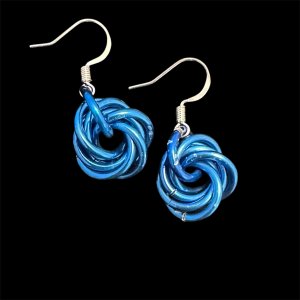 "Love "Knot" Jump Ring Earrings