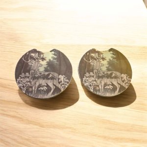 Deer Soft Car Coasters