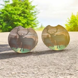 Deer Soft Car Coasters